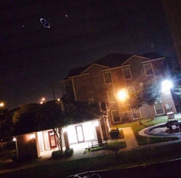 UFO拜访美国德州？