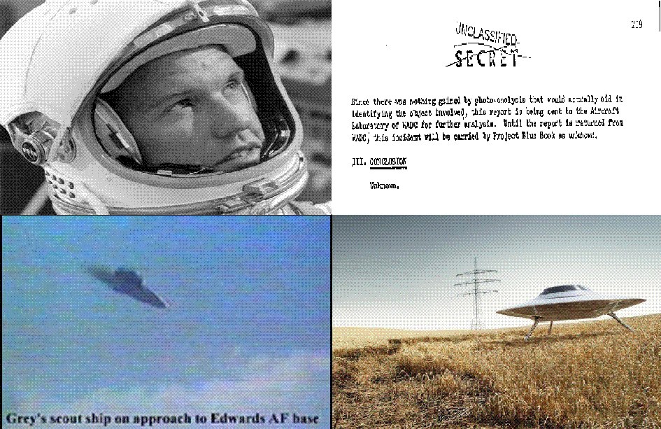 1957年美国加州的UFO事件
