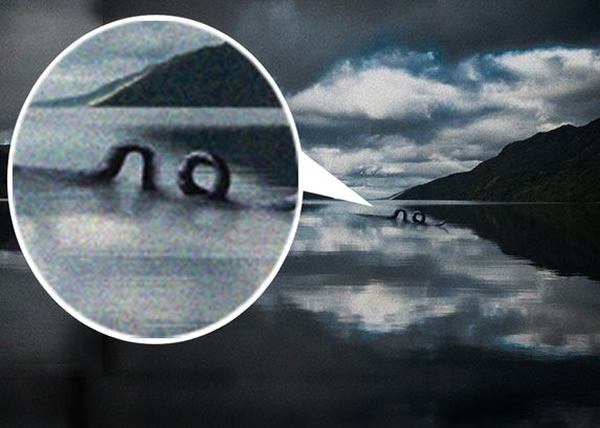 苏格兰尼斯湖水怪疑现身表态“no”反对独立？