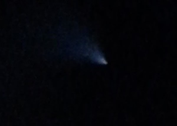 美国加州旧金山出现UFO