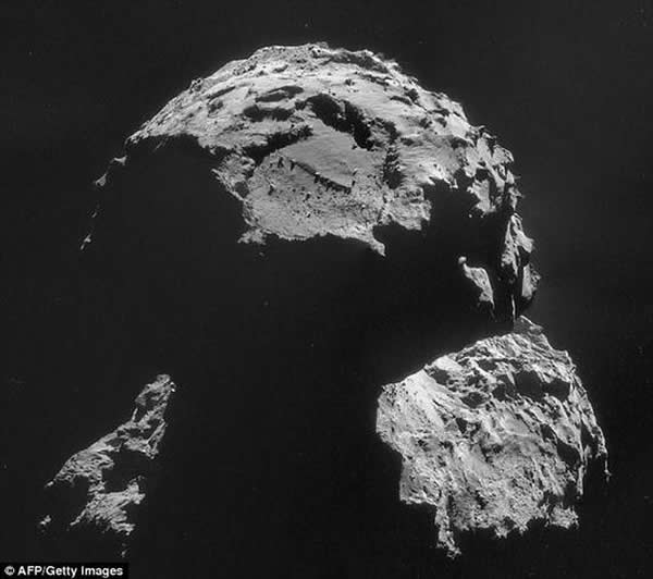 在“罗塞塔”号完成人类历史上的第一次彗星登陆任务之后，UFO专家声称“罗塞塔”号登陆的67P/丘留莫瓦-格拉西梅彗星实际上是一艘外星飞船，“罗塞塔”号任务旨在进