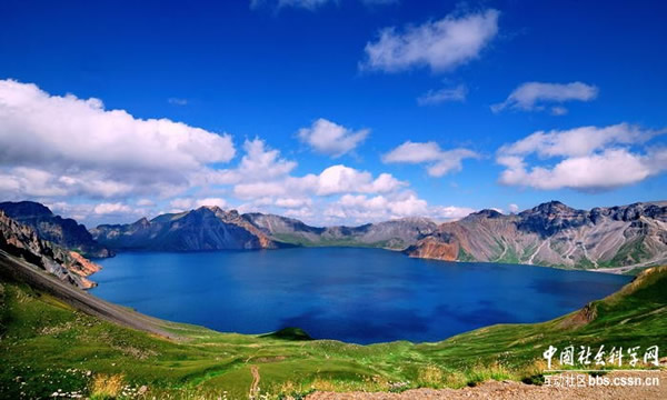 中国长白山天池