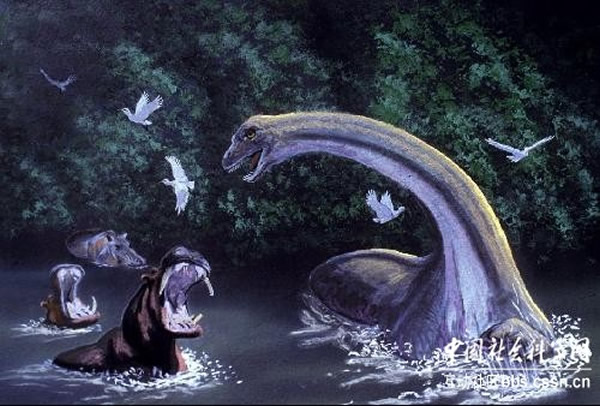 Mokele-mbembe想象图
