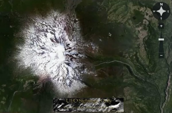 美国亚当斯山有外星基地入口？
