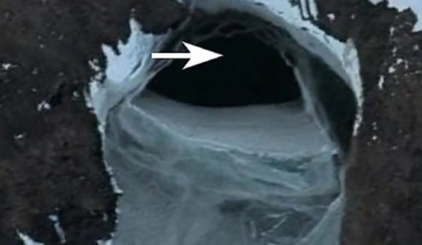 南极洲发现外星人基地？
