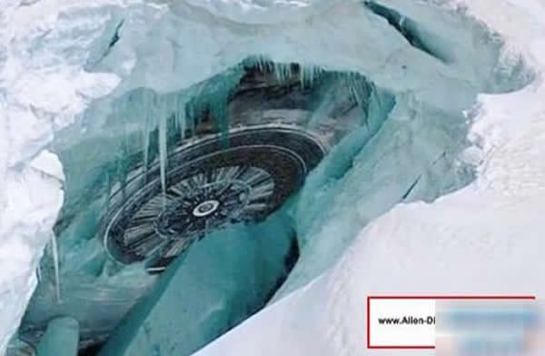 南极洲发现外星人基地？