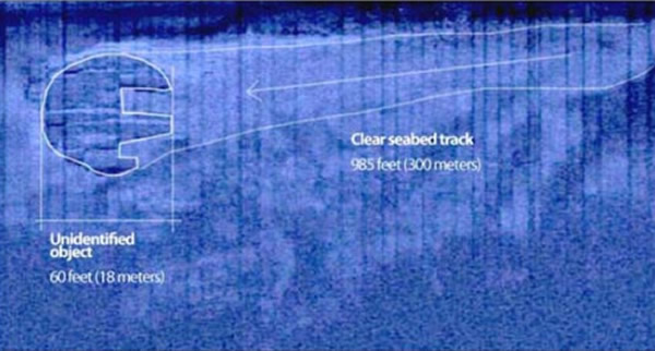 波罗的海海底被发现的“UFO状物体”