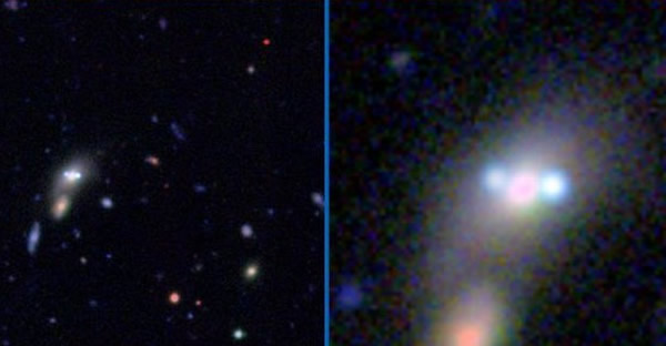 天文爱好者在宇宙深处拍摄到UFO？