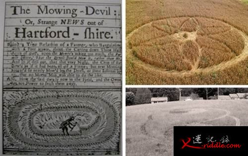麦田怪圈持续4个世纪：外星人向地球发信息？