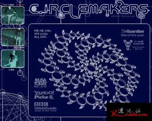 麦田怪圈持续4个世纪：外星人向地球发信息？
