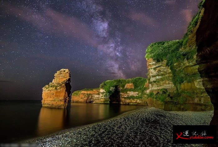 灿烂星光令人觉得如在仙境。