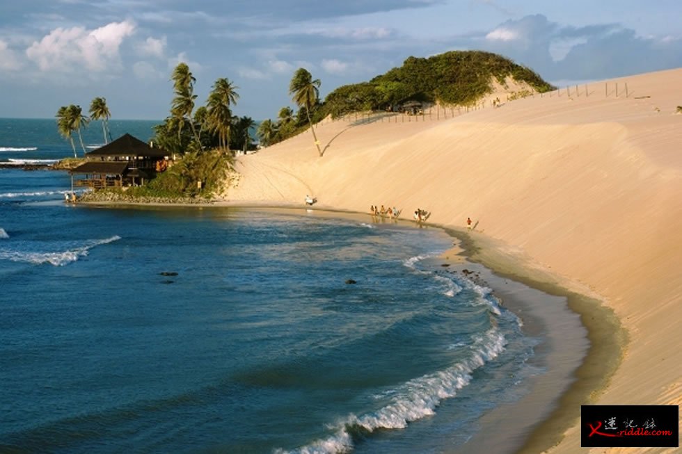 巴西的北里奥格兰德（Rio Grande do Norte）拥有世界上顶级的黄金海岸