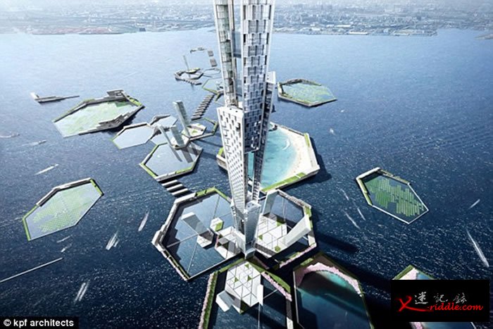 市内最高的Sky Mile Tower，将会是一座环保大厦。