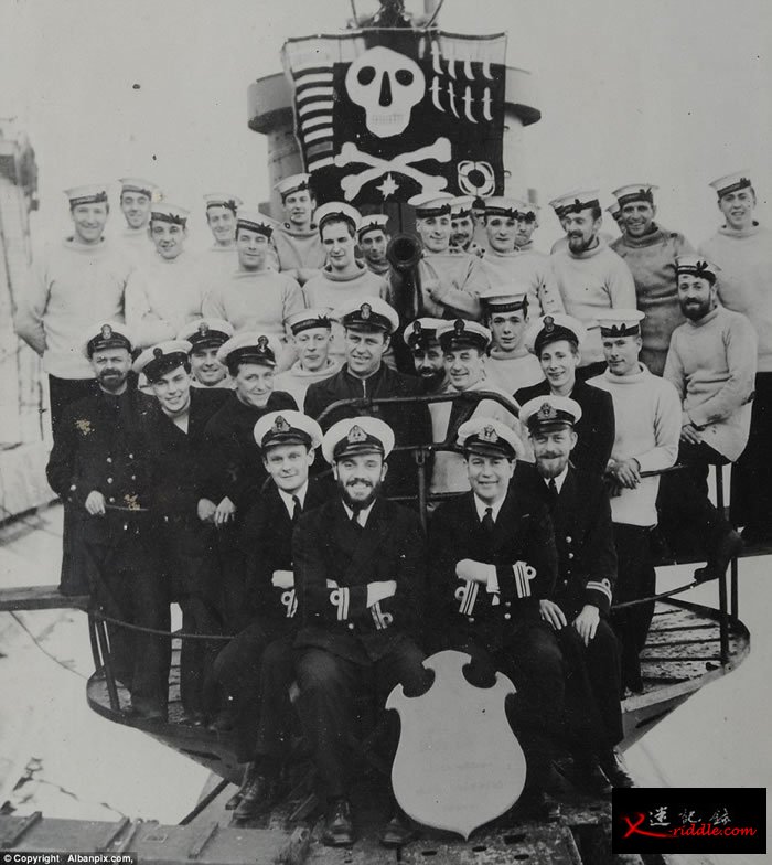 二战期间神秘失踪的英国潜艇HMS P311在意大利萨丁尼亚岛现踪