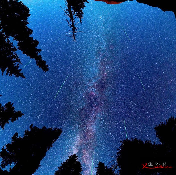 摄影师拍摄美国郊外的璀璨夜空