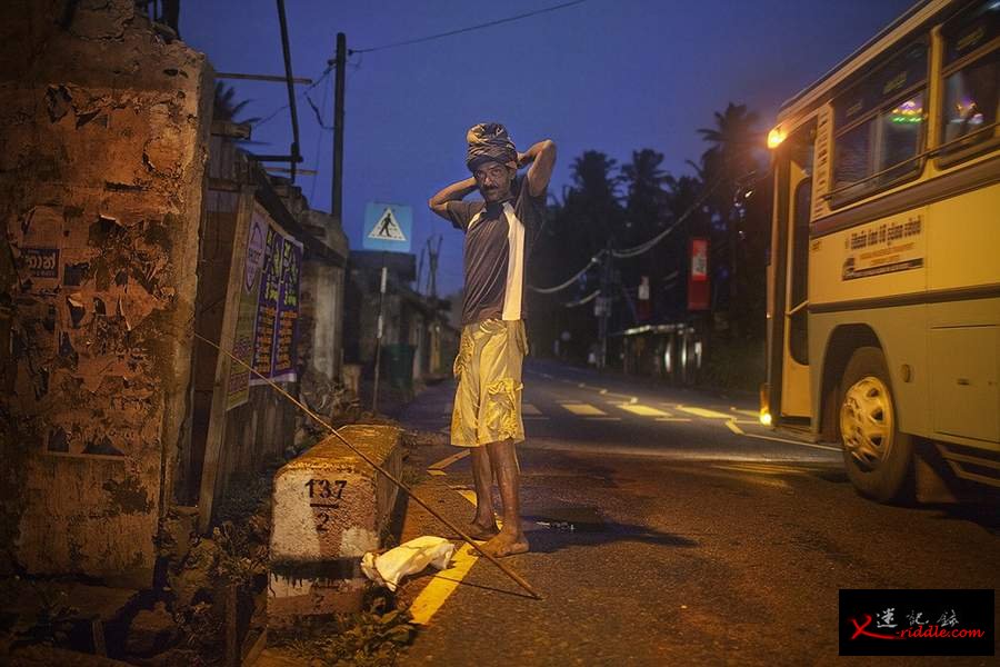 濒临失传的斯里兰卡高跷捕鱼