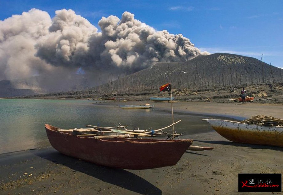 巴布亚新几内亚三座活火山下的民众的生活