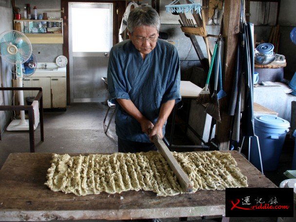 木槌敲平