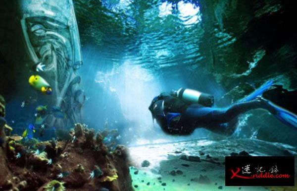 Reef Worlds公司为迪拜设计的水下公园示意图
