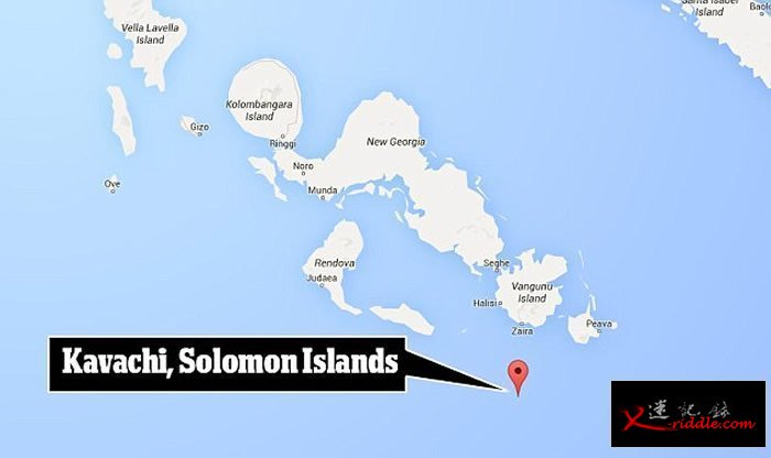 太平洋所罗门群岛外海世界最活跃海底火山“卡瓦奇”附近惊见“突变”鲨鱼