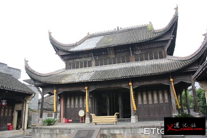 干州文庙，是湖南现存保留最好的文庙。（图／记者王致凯摄）