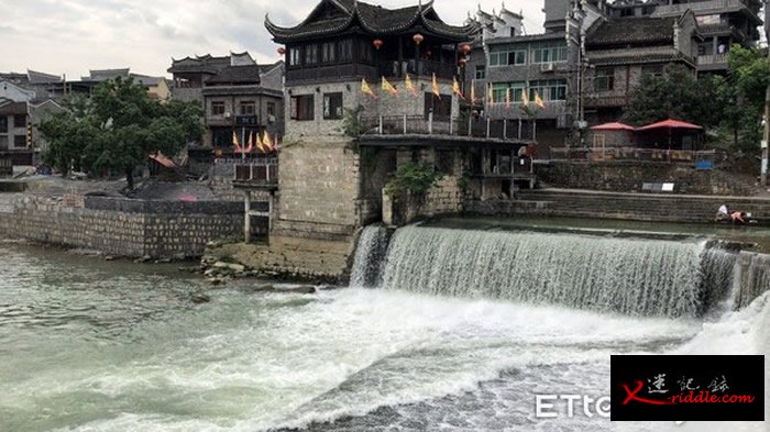 干州古城三面临水，万溶江就在城外。（图／记者王致凯摄）