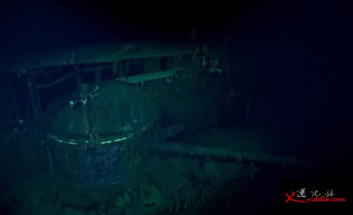 RV Petrel在中途岛海域约5400公尺深海底发现二战日本海军航空母舰加贺号残骸