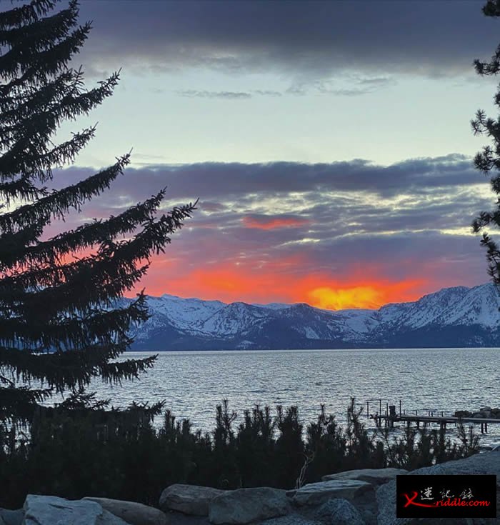美国的塔霍湖（Lake Tahoe）