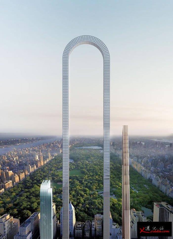 一旦建成，“大笨拱”将成为全球最长的大楼。