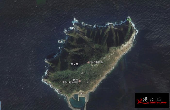 日本冲之岛有望成为世界文化遗产之一。