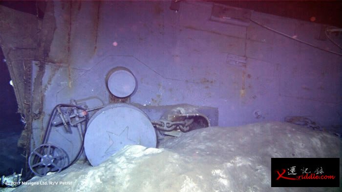 沉没72年的美国海军二战巡洋舰印第安纳波利斯号更多残骸照曝光