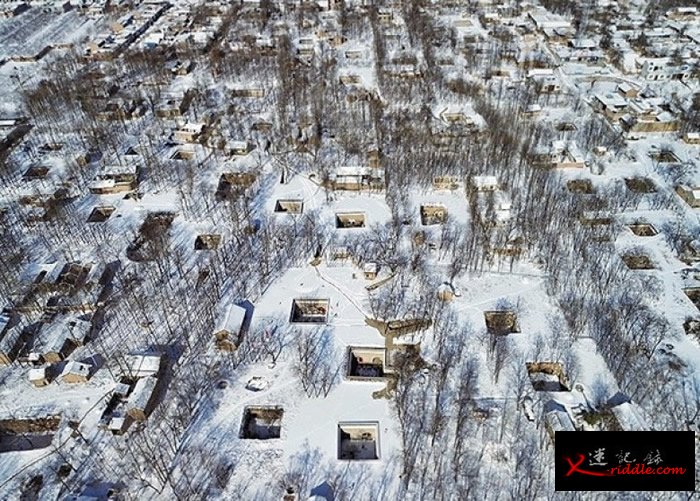地坑窰院被当地村民俗称“地坑院”。
