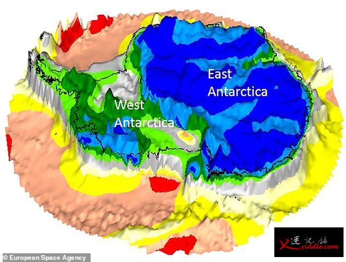 国际科学家团队制作出南极洲冰下部分的准确3D地图