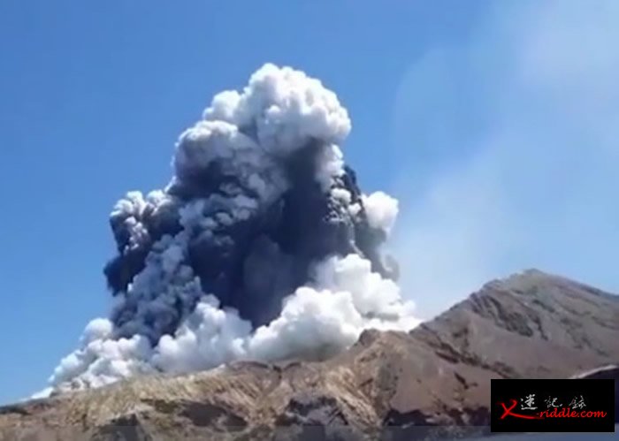 新西兰旅游胜地怀特岛火山喷发 造成重大伤亡