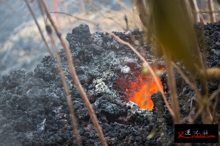 美国夏威夷岛基拉韦厄火山持续喷发