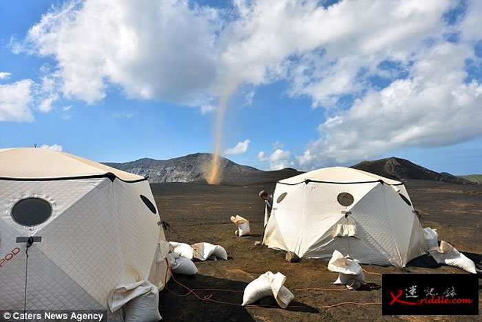 大洋洲国家瓦努阿图龙卷风席卷露营胜地马鲁姆火山口