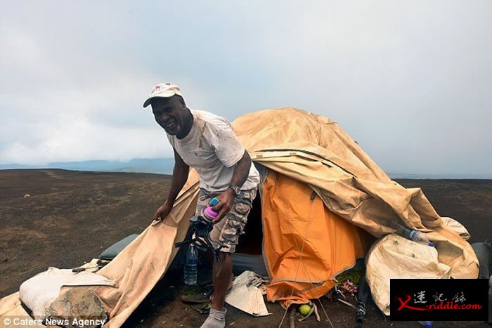 大洋洲国家瓦努阿图龙卷风席卷露营胜地马鲁姆火山口