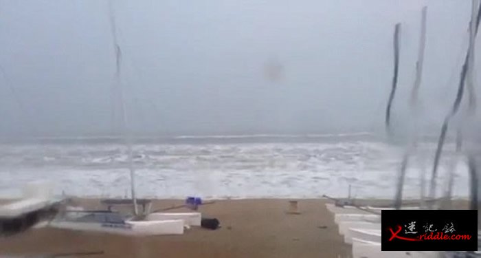 专家解释或因强烈雷雨，酿成“气象海啸”。