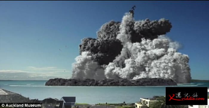 拉瑟福德奖：模拟新西兰豪拉基湾海底火山爆发 海啸直卷沿岸