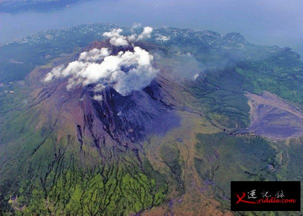 樱岛火山近日发生多次爆发